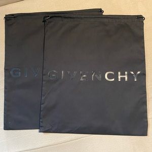 Givenchy shoe dust bags